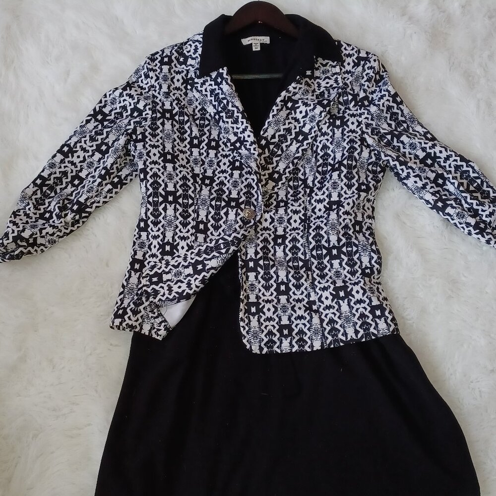 Black & White Blazer